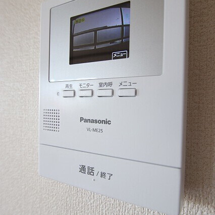カラーモニター付きインターフォン